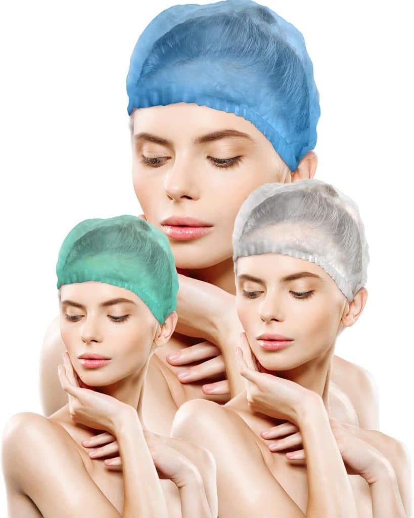 Test des charlottes AQASKIN Plissè pour centres esthétiques et médicaux