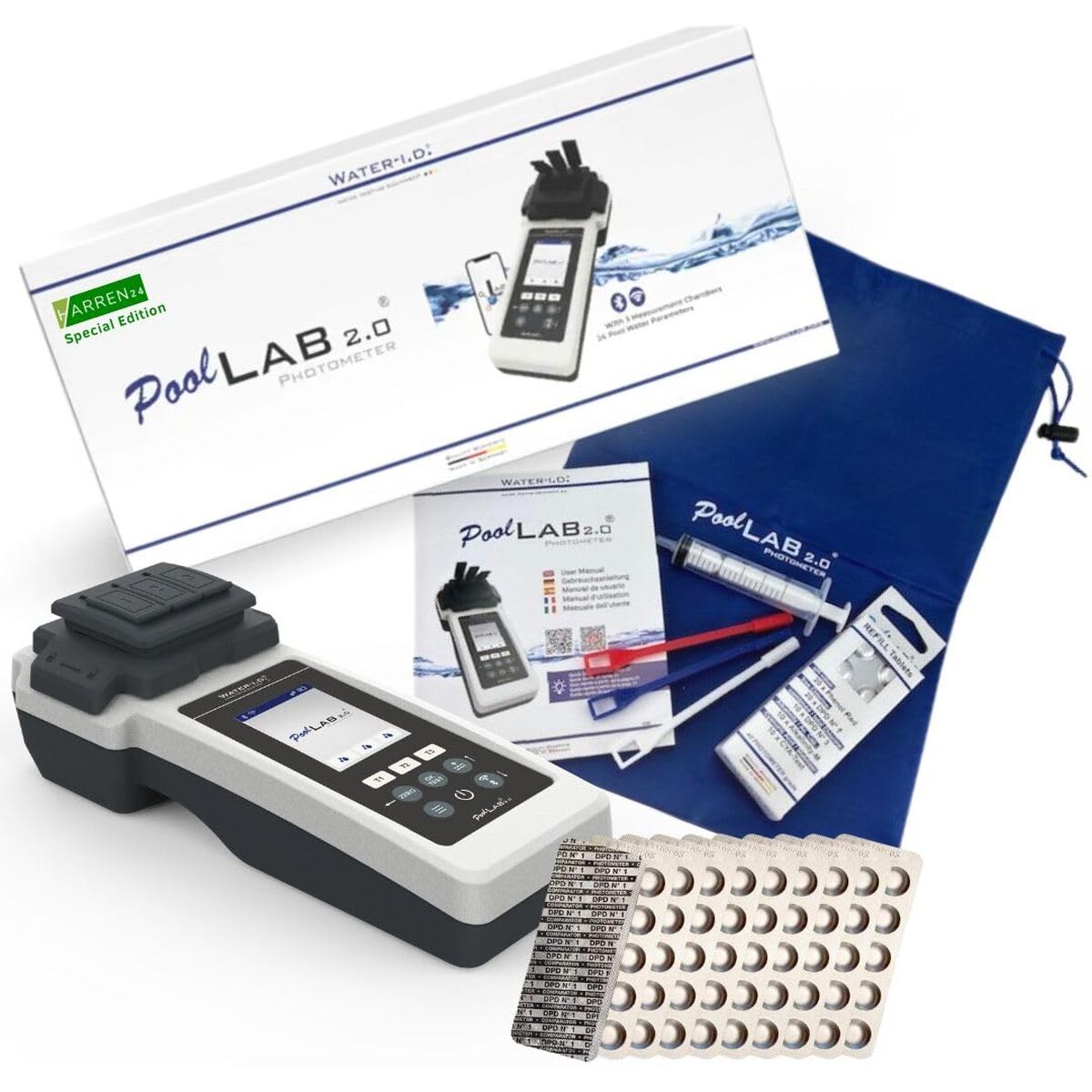 Test du photomètre piscine Poollab 2.0 Special Edition : performance et précision