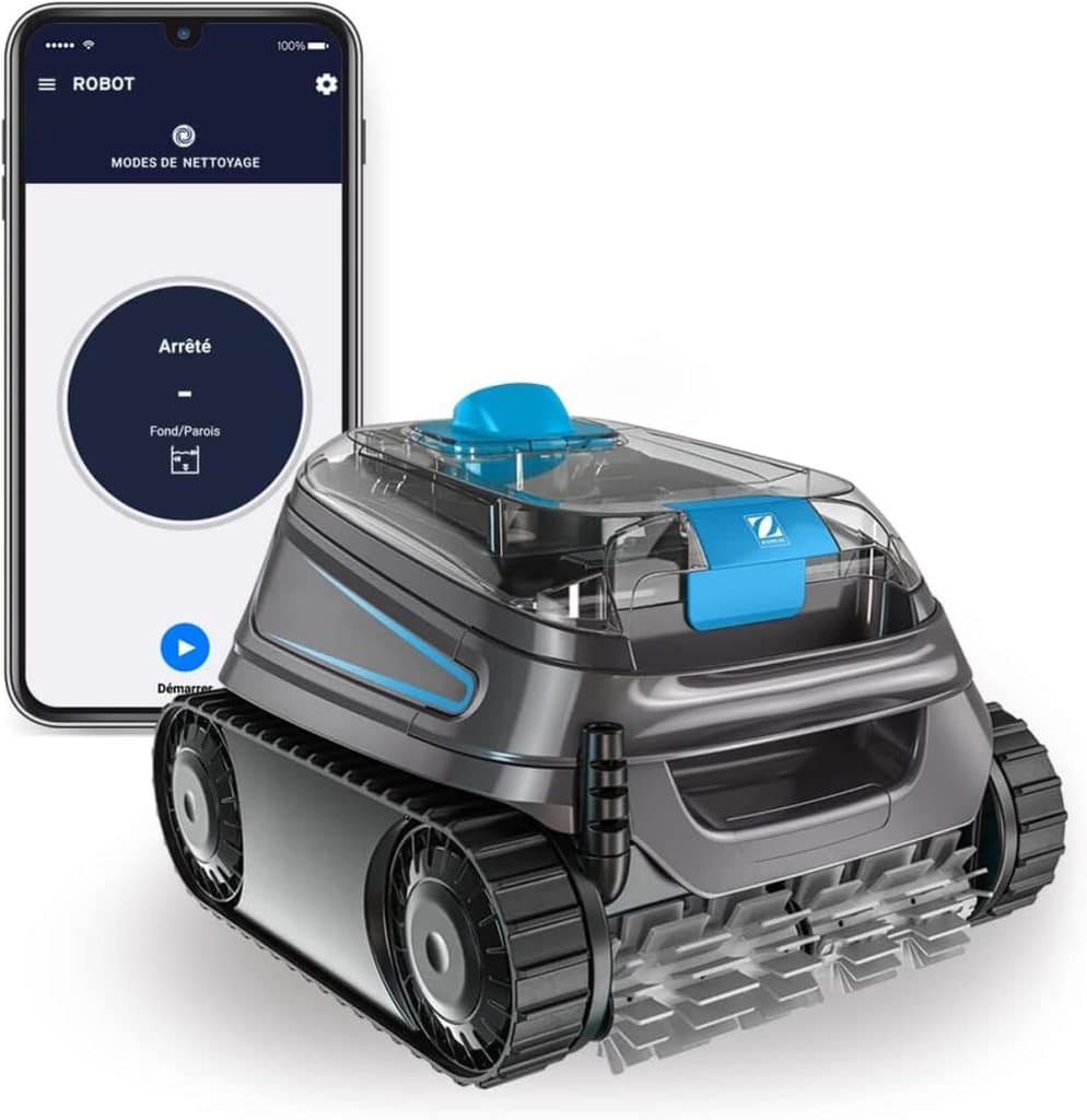 Test du robot piscine Zodiac CNX 30 IQ : performance et connectivité