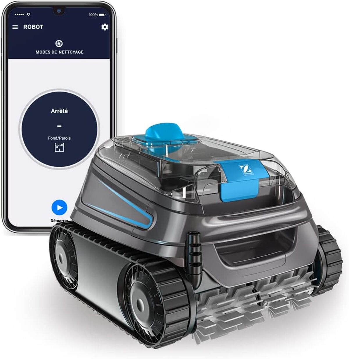 Test du robot piscine Zodiac CNX 30 IQ : performance et connectivité