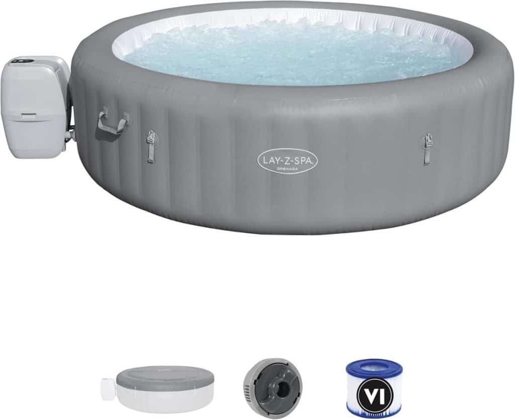Test du spa Bestway LAY-Z-SPA Grenada Airjet pour 6-8 personnes