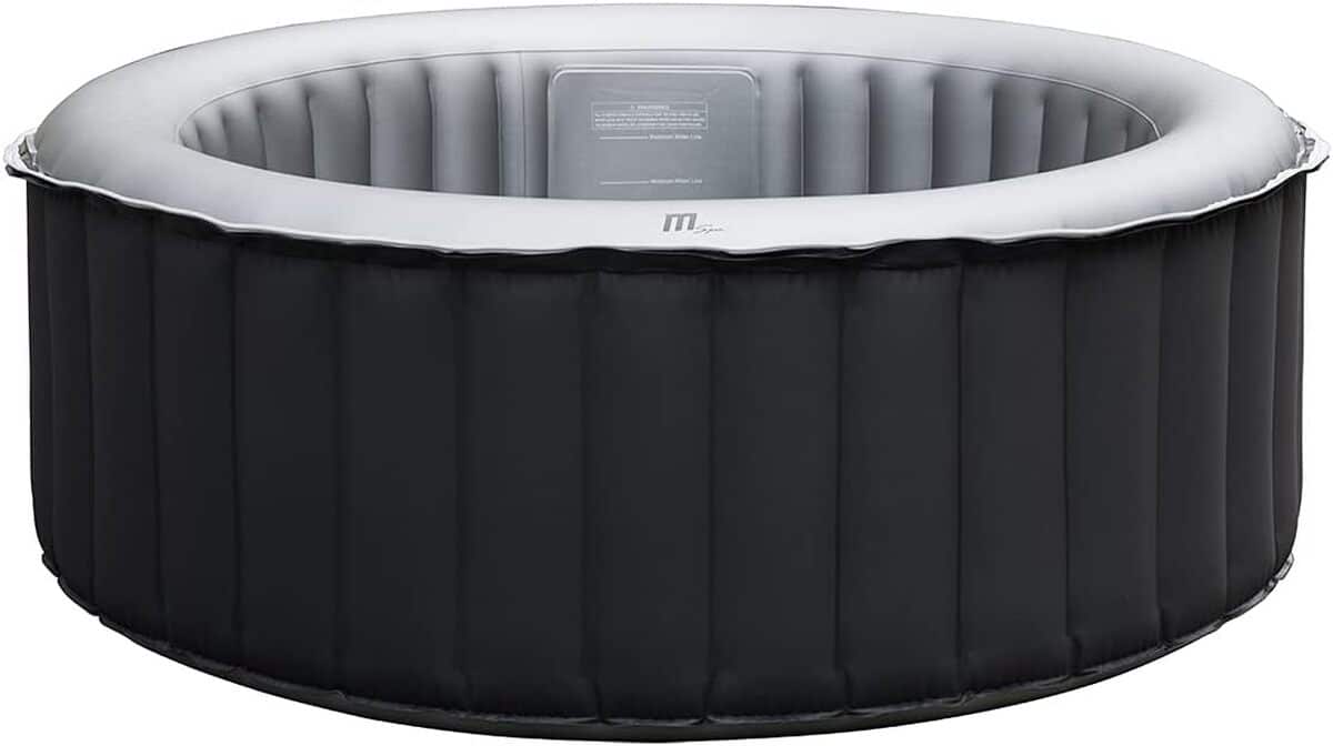 Test du spa gonflable MSpa Silver Cloud 6 places gris