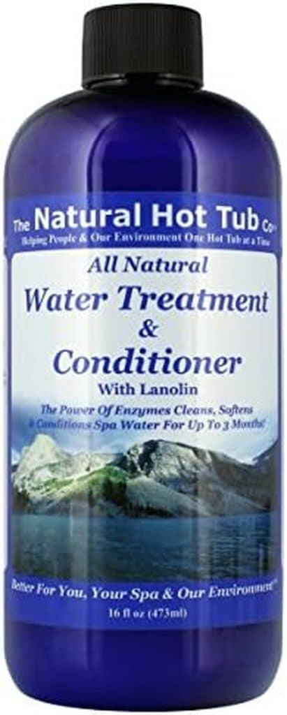 Test du traitement de l'eau et revitalisant The Natural Hot Tub Company