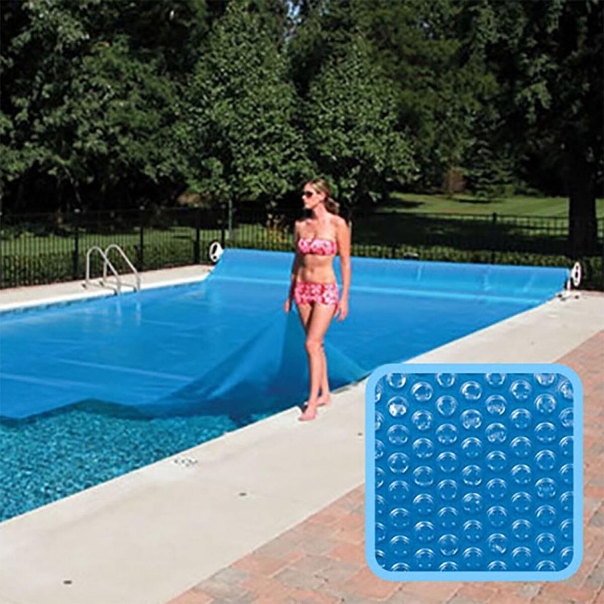 Test : linxor bâche à bulles, couverture solaire découpable 300 microns