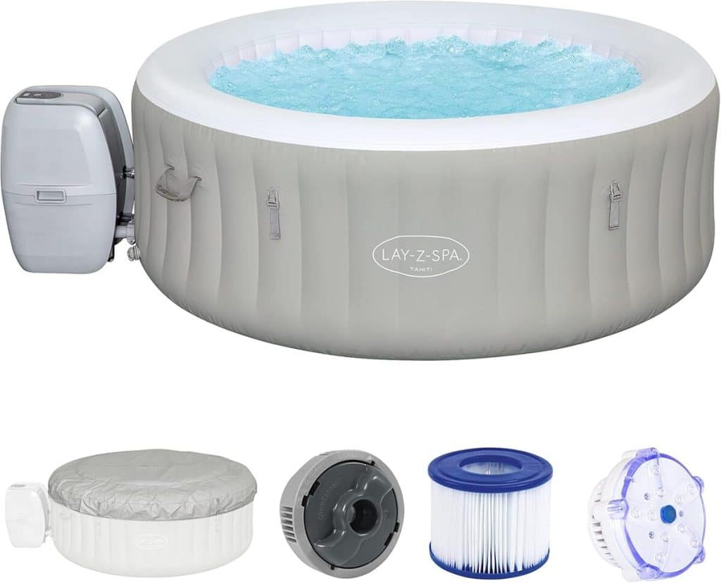 Test : spa gonflable Bestway Lay-Z-Spa Tahiti Airjet™ 2-4 personnes