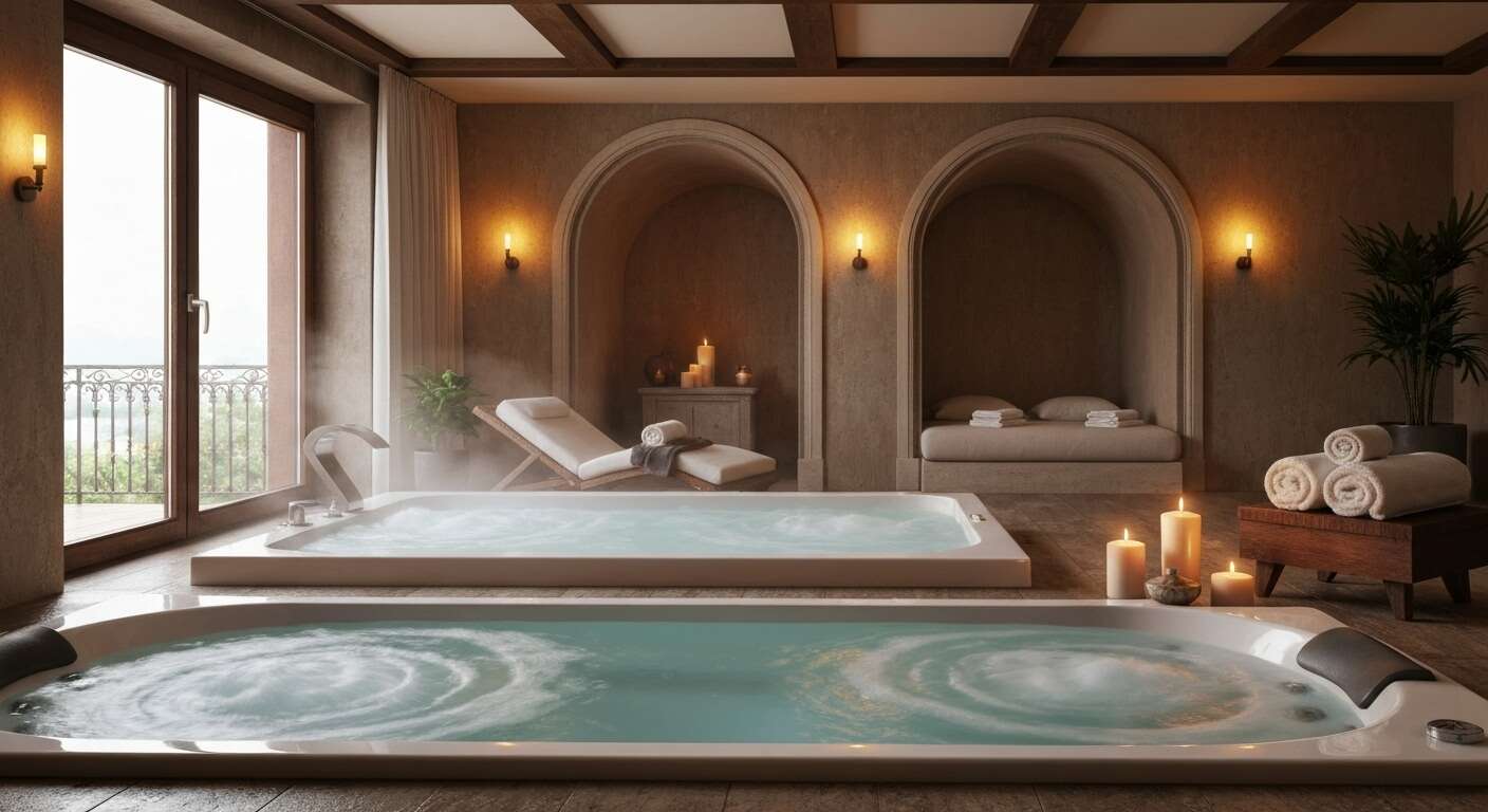 Les diff&eacute;rents types de spas disponibles