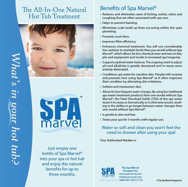 Spa Marvel Water Treatment & Conditioner