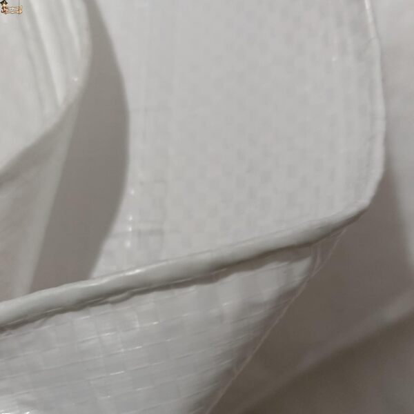 BricoLoco.com Bâche imperméable blanche polyvalente extérieure 6 x 14 MTS. 110 grs, Renforcé  ! ! Couvrir tout le bois de chauffage, Remorque, Piscine, Meubles de jardin (110 grs, blanc, 6 x 14 MTS.)