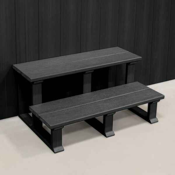 Highwood Spa Collection Two Tier Hot Tub and Spa Steps, 31