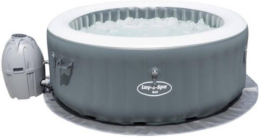 Test : bestway Lay-Z-Spa Bali 669L bain à remous LED
