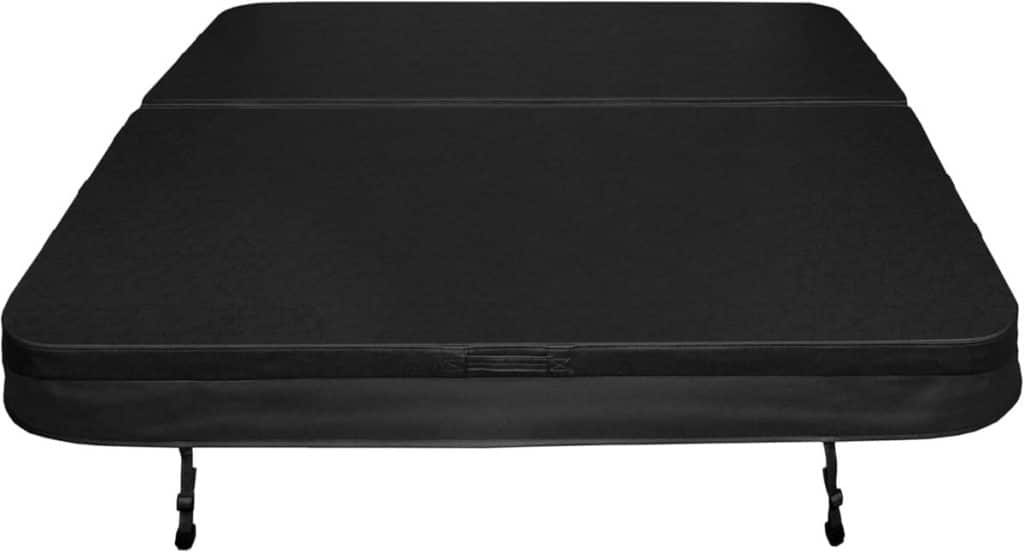 Test : couverture jacuzzi 200 cm avec sangles et poignées