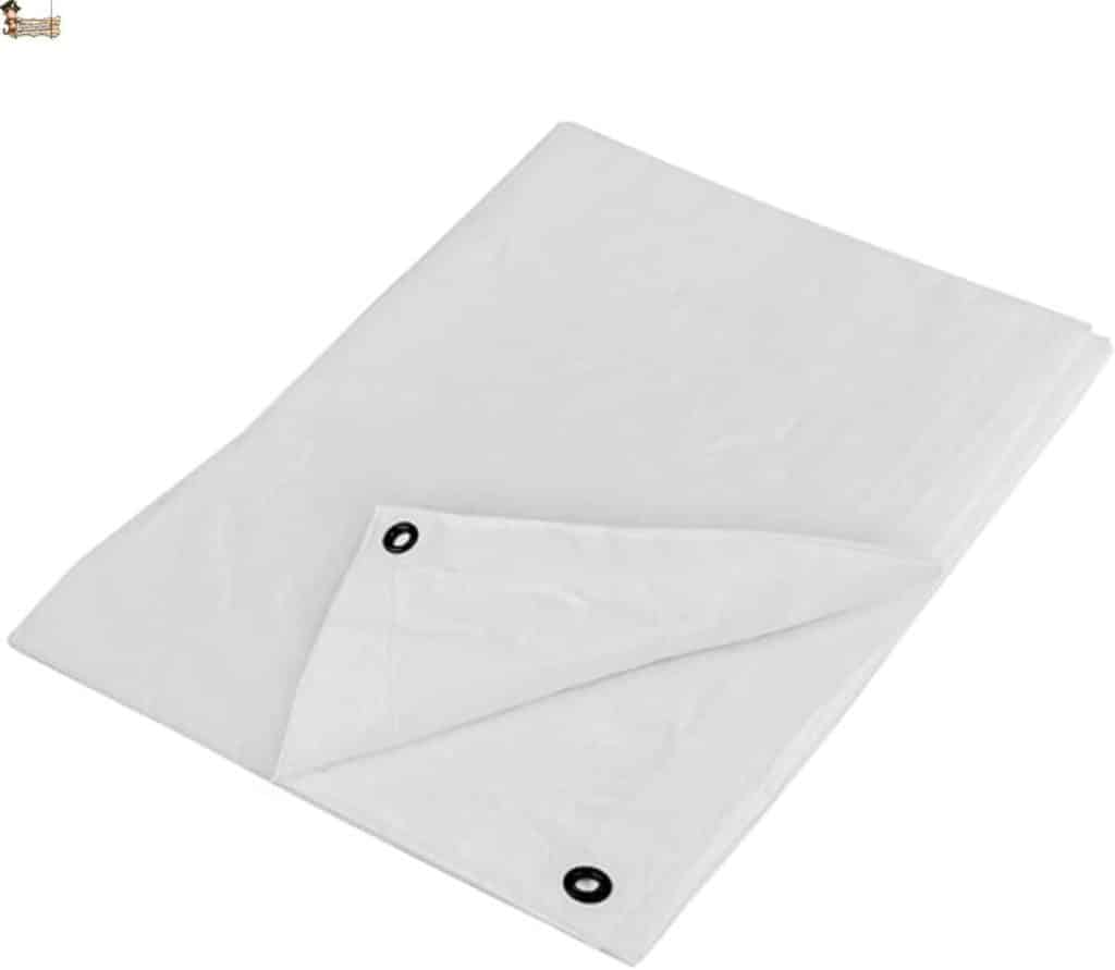 Test de la bâche imperméable BricoLoco 6x14 m