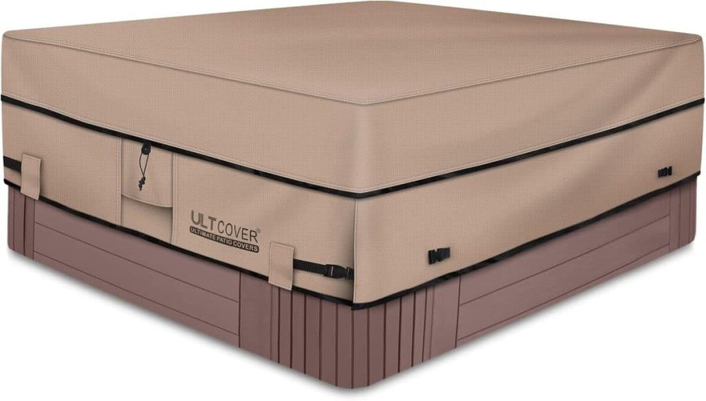 Test de la housse ULTCOVER 600D pour spa extérieur