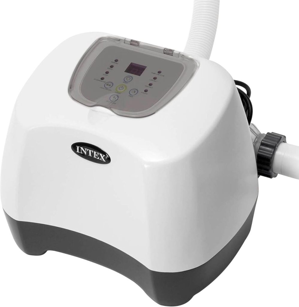 Test de l'intex stérilisateur au sel et ozonateur