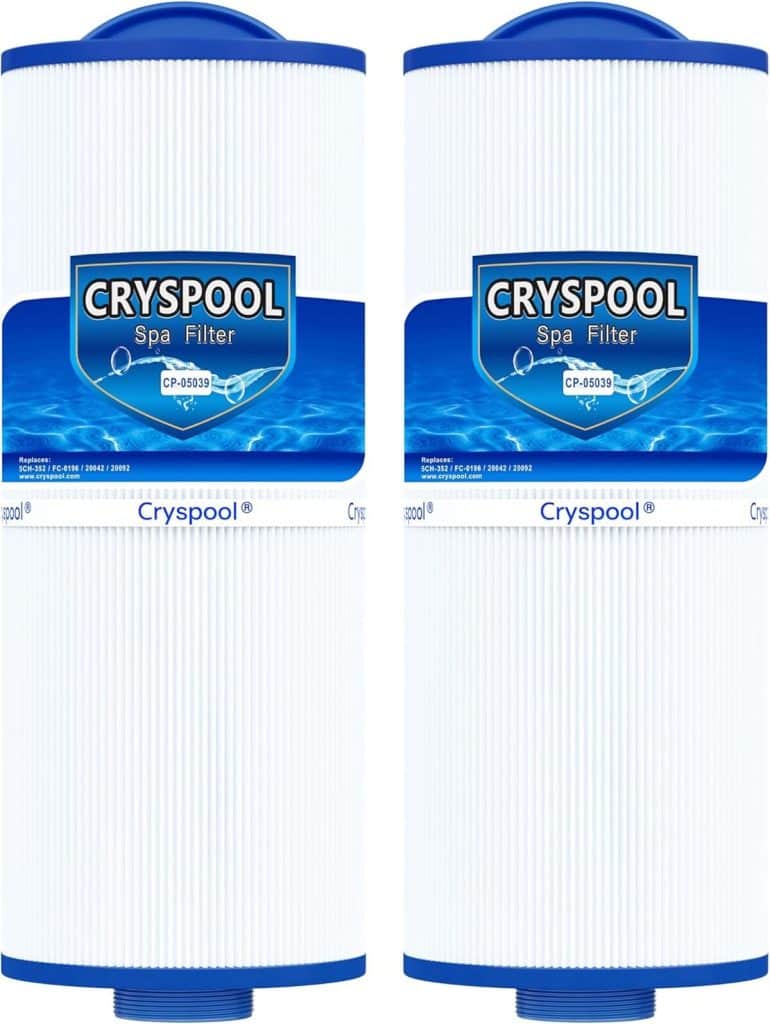 Test des filtres spa Cryspool MPT-Thread pour Marquis