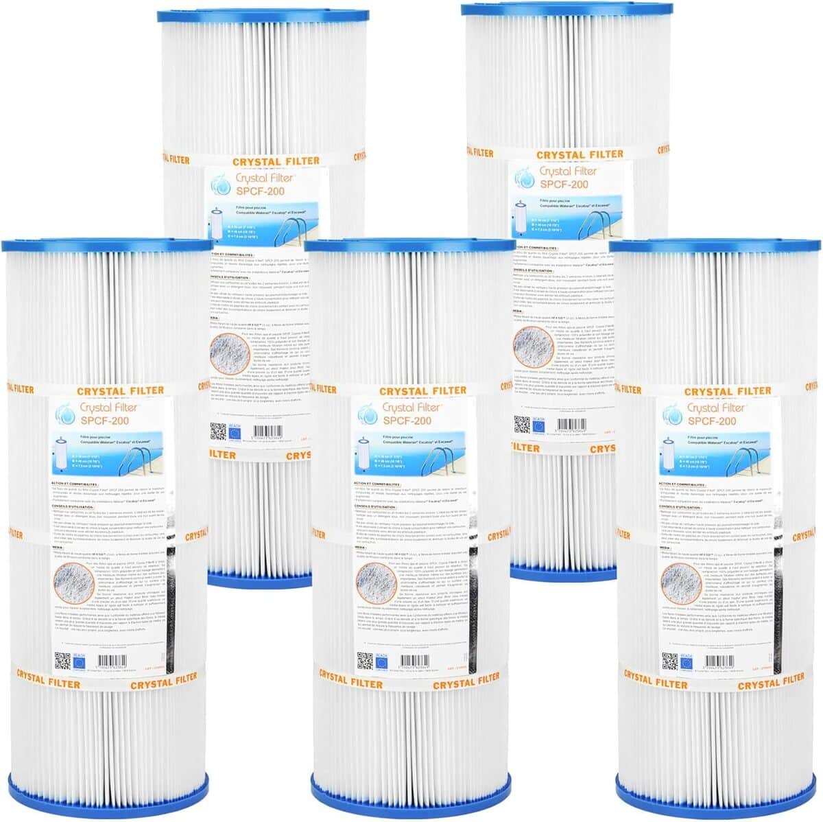 Test du filtre SPCF-200 : l'efficacité Crystal Filter pour Waterair® Escatop
