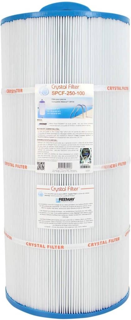 Test du filtre SPCF-250-100 Waterair® : efficacité maximale