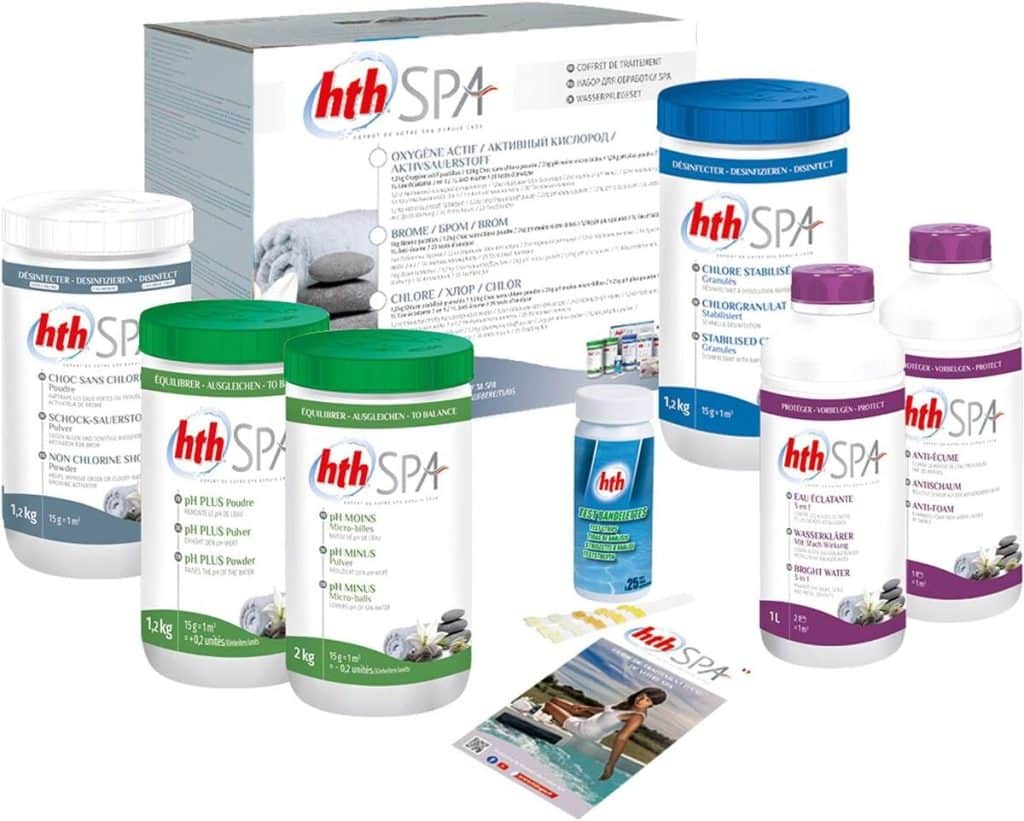 Test du kit de traitement chlore pour spa Happy Garden