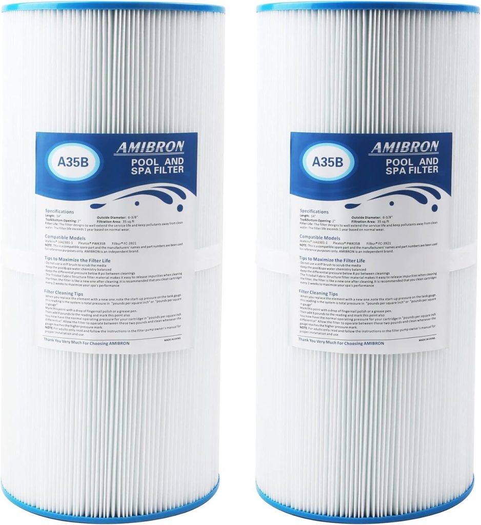 Test : filtres pour spa AmiBron PWK35B compatibles Limelight Series