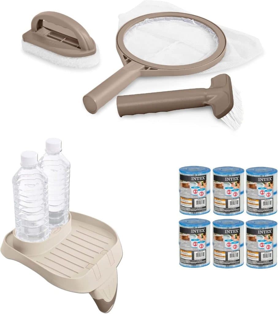 Test : kit d'entretien Intex pour jacuzzi avec accessoires essentiels