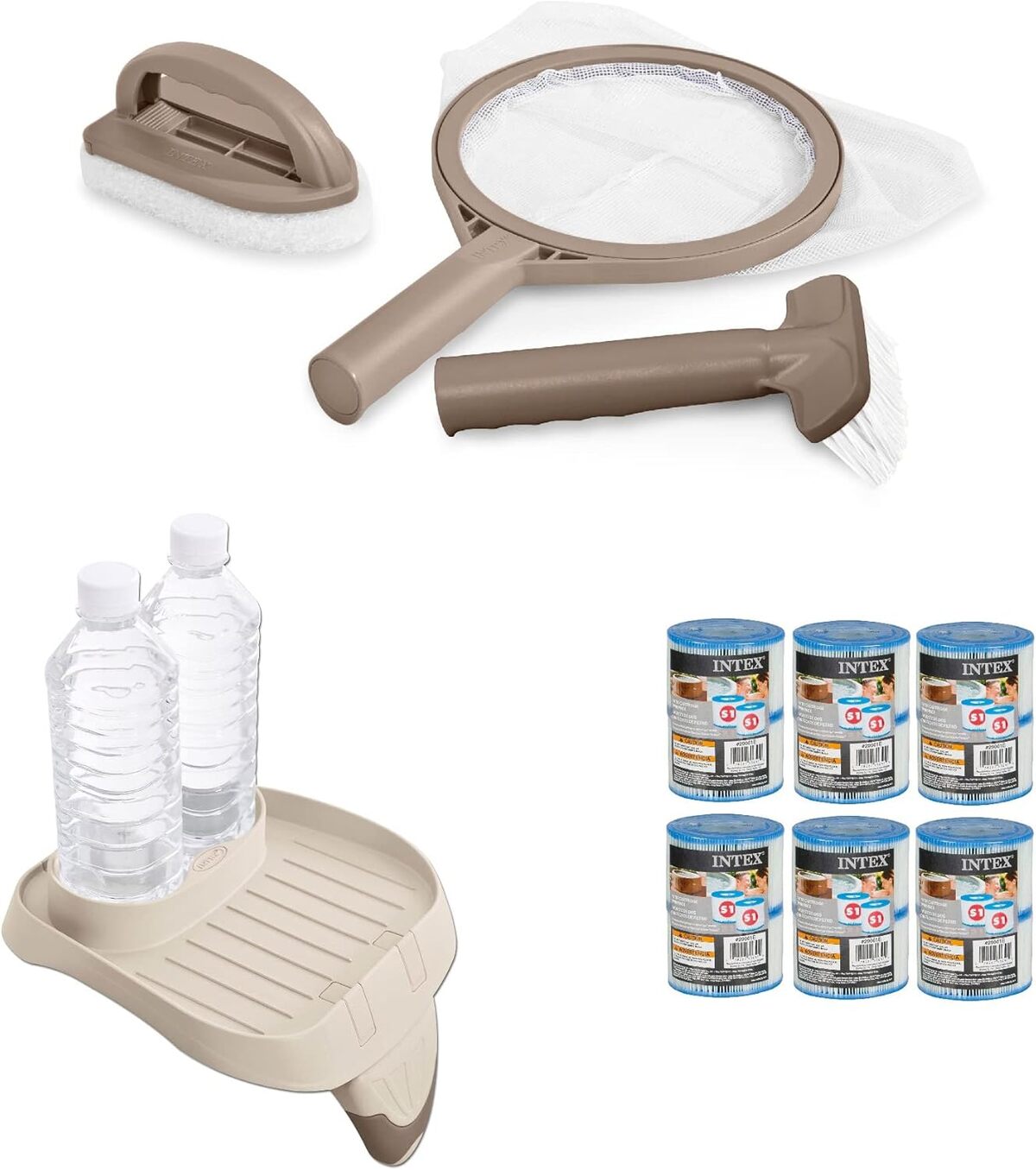 Test : kit d'entretien Intex pour jacuzzi avec accessoires essentiels