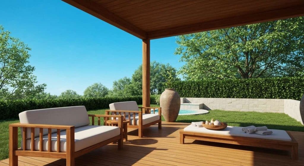 Comment choisir son mobilier pour un spa extérieur ?