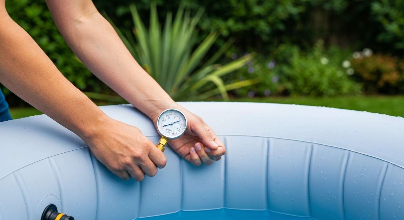 Les &eacute;tapes pour gonfler correctement votre spa gonflable