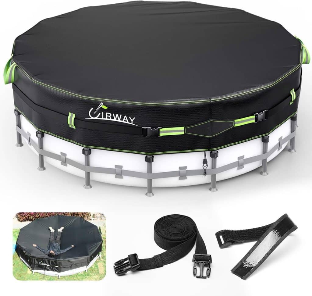 Test : bâche UIRWAY renforcée 500D pour piscine 548 cm