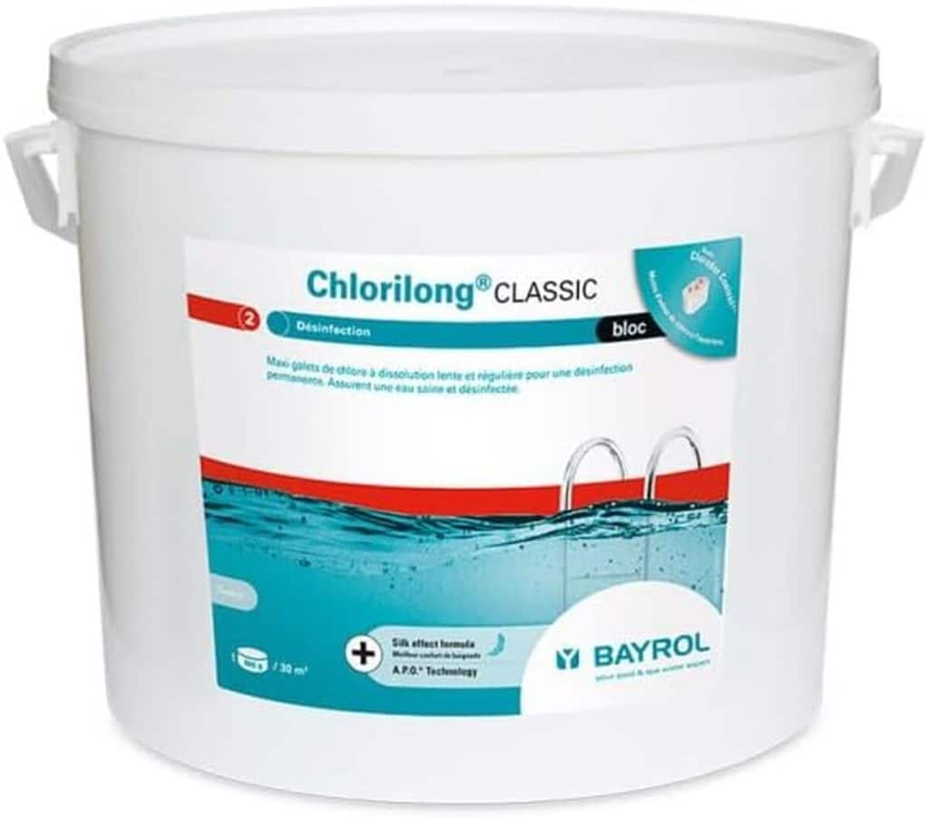 Test : bloc de Chlore Chlorilong Classic 500G 10KG