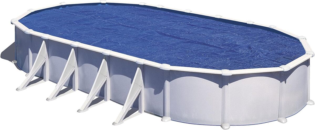 Test de la bâche d'été GRE CPROV810 : protection optimale pour piscine ovale