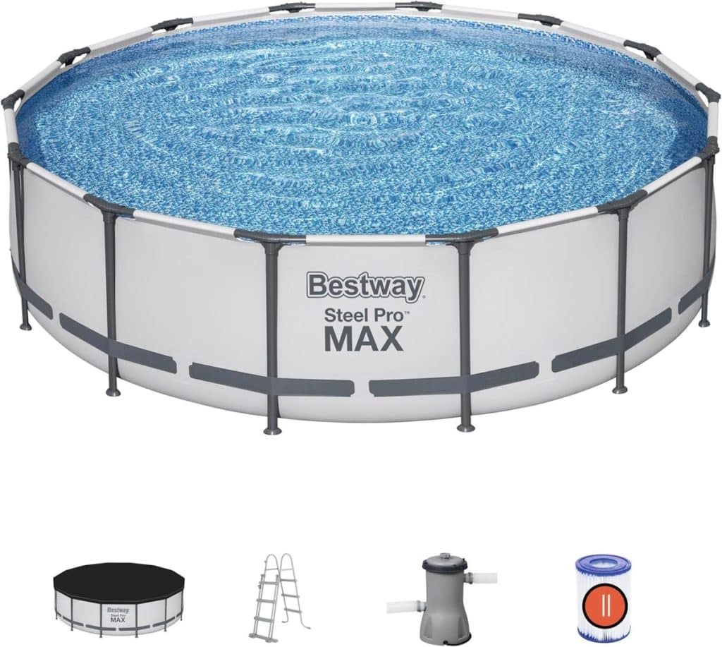 Test de la piscine Bestway Steel Pro Max 427x107 cm
