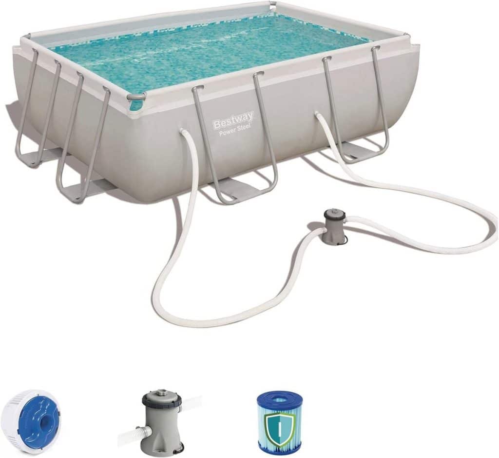 Test de la piscine hors-sol Bestway Power Steel 56629 : performance et équipements inclus