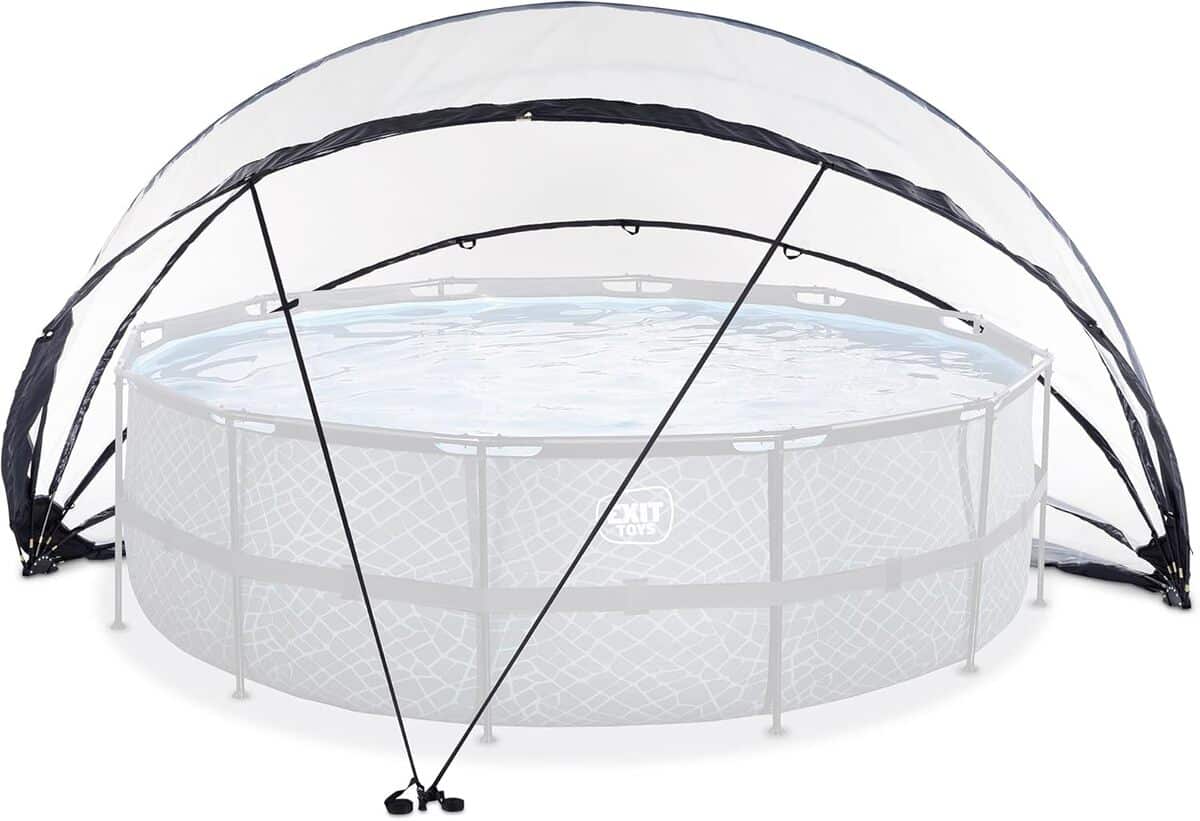 Test : dôme de piscine ECO EXIT Toys ø550cm, protection universelle