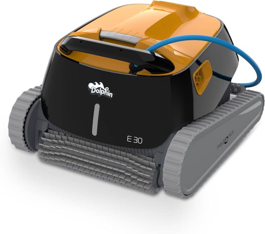 Test du Dolphin E30 : robot nettoyeur électrique pour piscine hors-sol