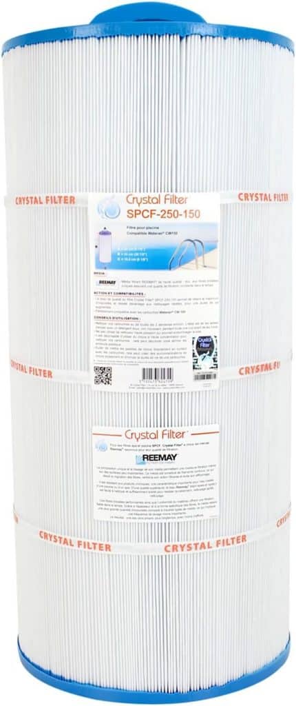 Test du filtre Crystal Filter SPCF-250-150 : compatible avec Waterair CW 150