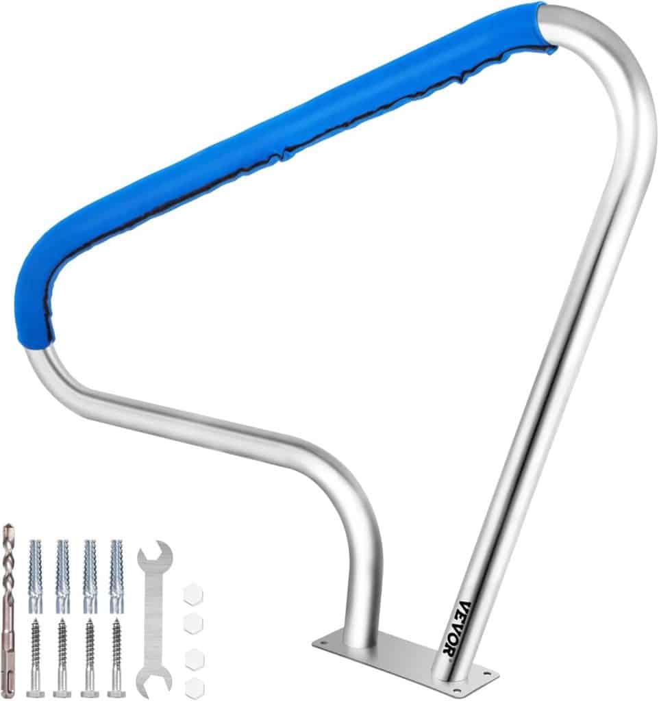 Test du garde-corps VEVOR en acier inoxydable 304