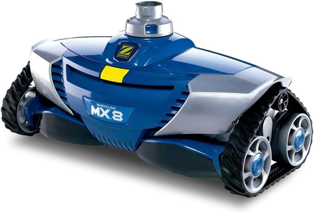 Test du robot de piscine Zodiac MX8 : efficacité hydraulique