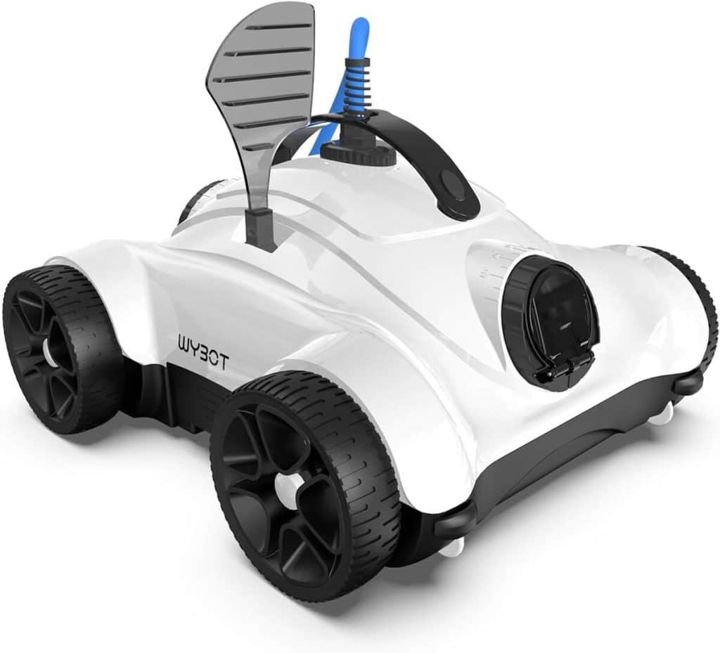 Test du robot piscine WYBOT Grampus 400 : aspiration puissante et moteur double