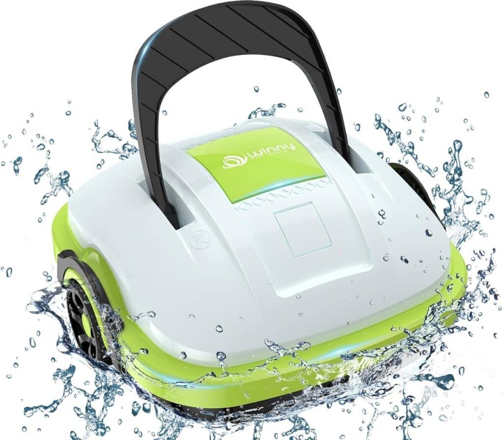 Test du winny pool cleaner : robot piscine sans fil efficacité maximale