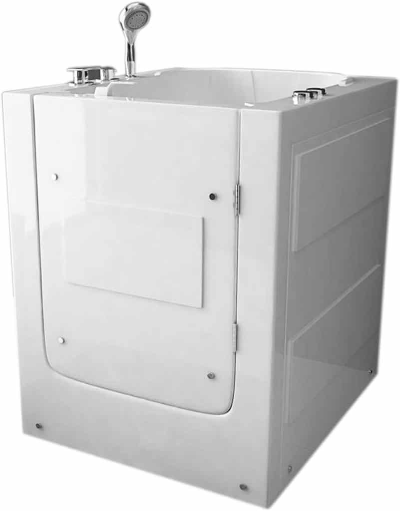 Test : baignoire balnéo Florida à porte pour seniors