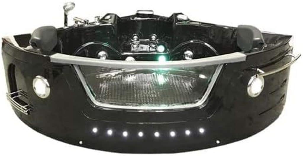 Test de la baignoire balnéo Barracuda 150 cm : bain massant chromothérapie pour deux