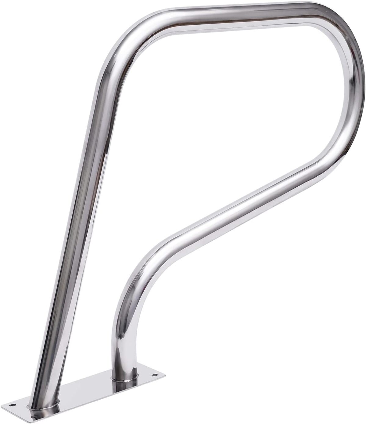 Test de la barre d'appui en acier inoxydable pour piscine - charge 120 kg