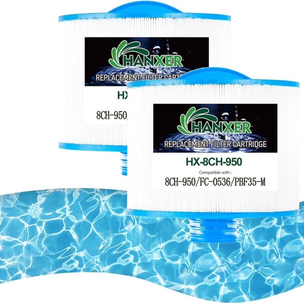Test des cartouches filtrantes Hanxer 8CH-950 pour spas : efficacité et performance