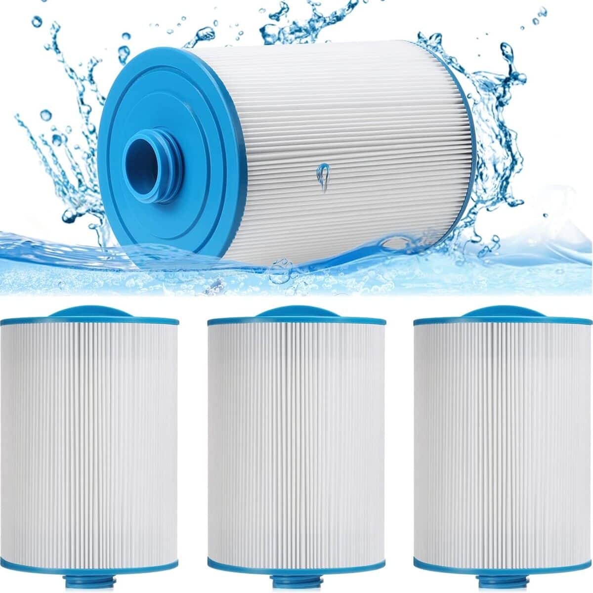 Test des filtres spa Treela compatibles Unicel et Filbur