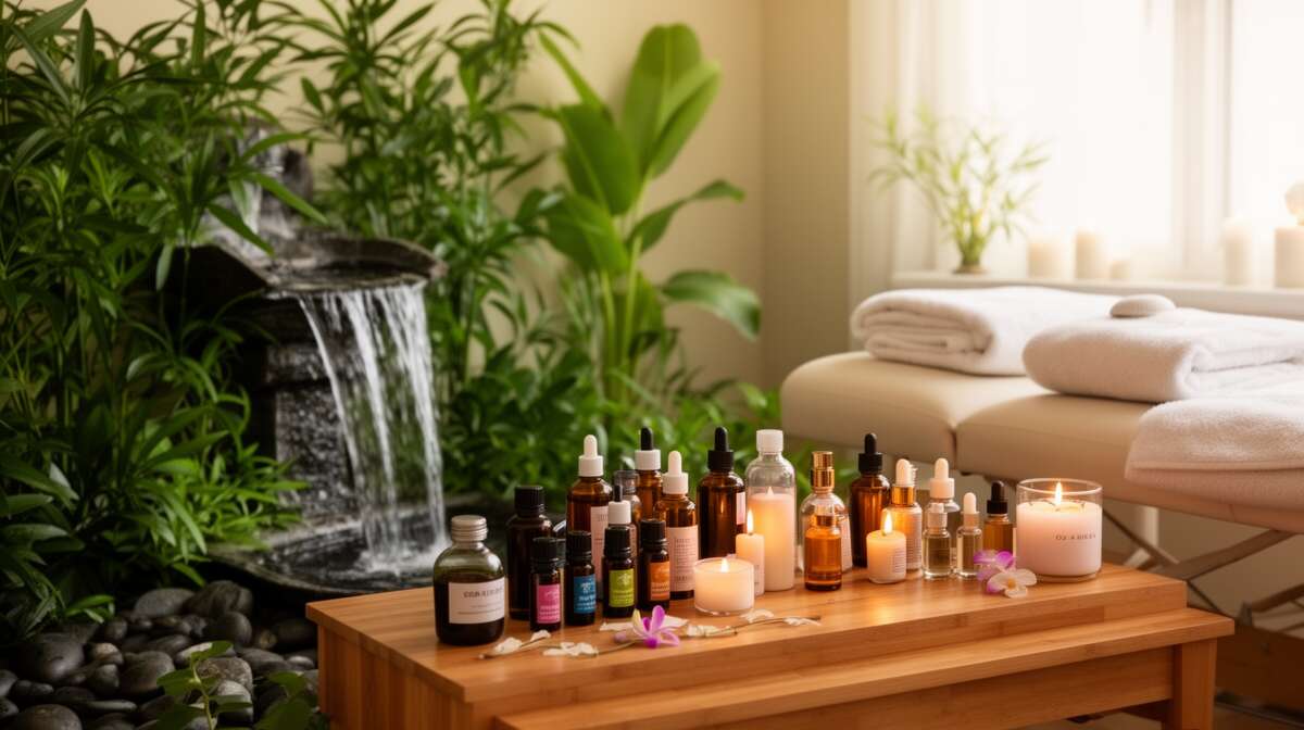 Les bienfaits de l'aromath&eacute;rapie dans un spa