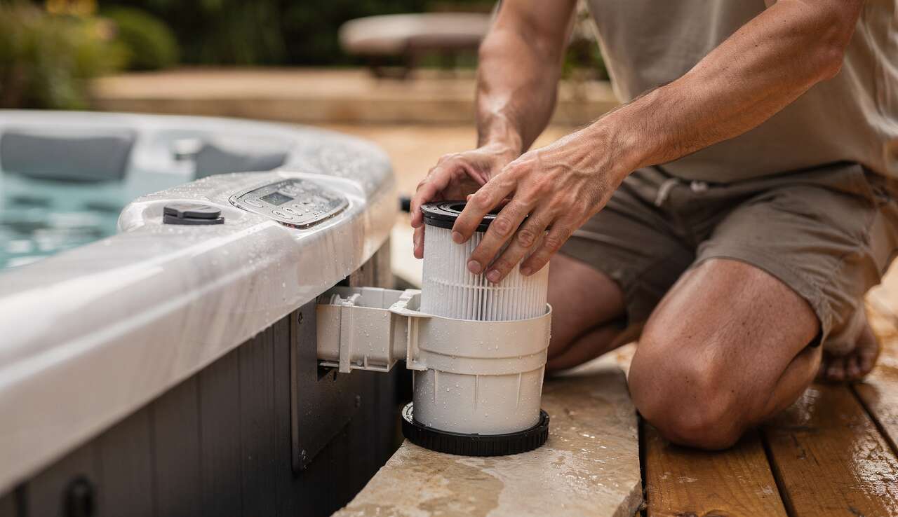 Comment bien entretenir le filtre de son spa