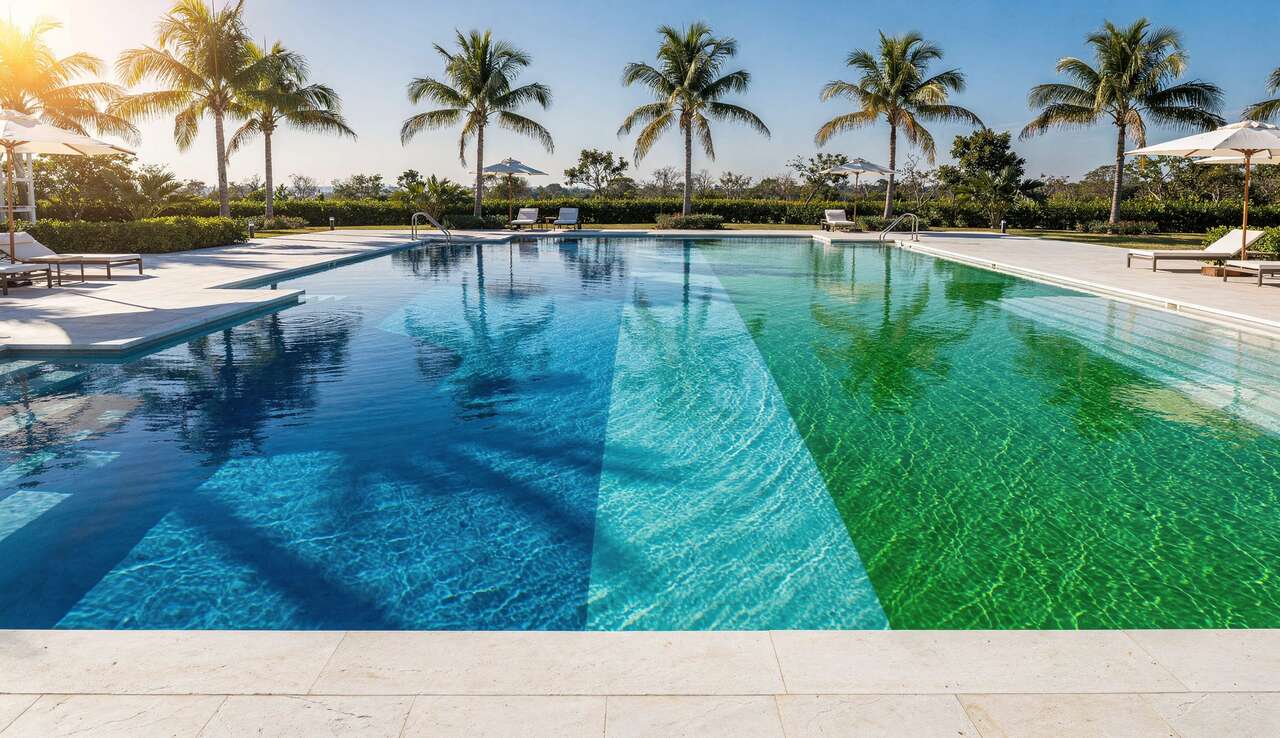 Couleur idéale pour votre piscine en résine : guide complet des teintes