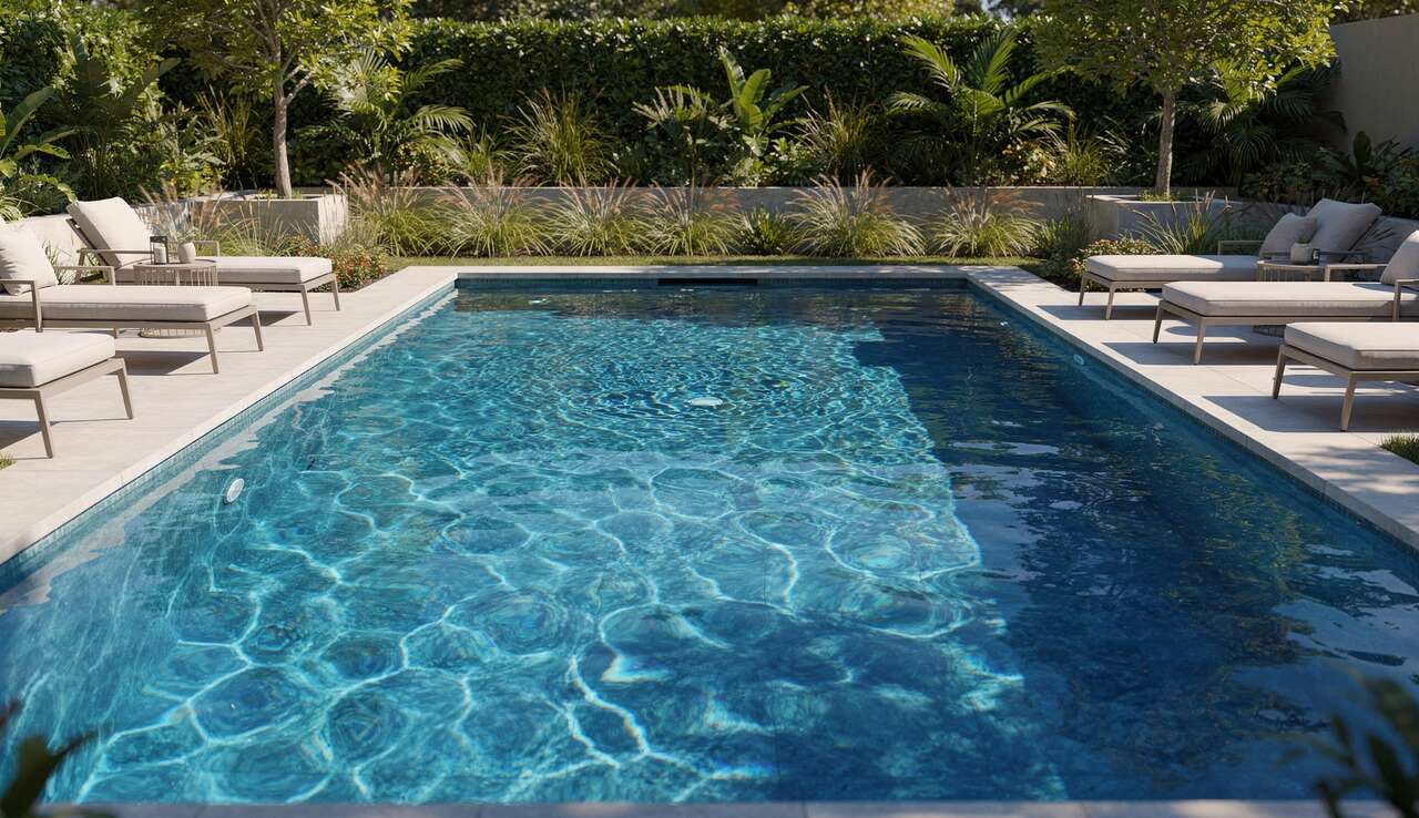 Les tendances de couleurs pour piscines en r&eacute;sine