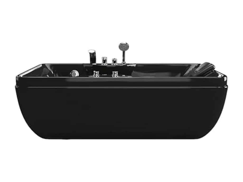 Test : baignoire balnéo noire Gavino 140L