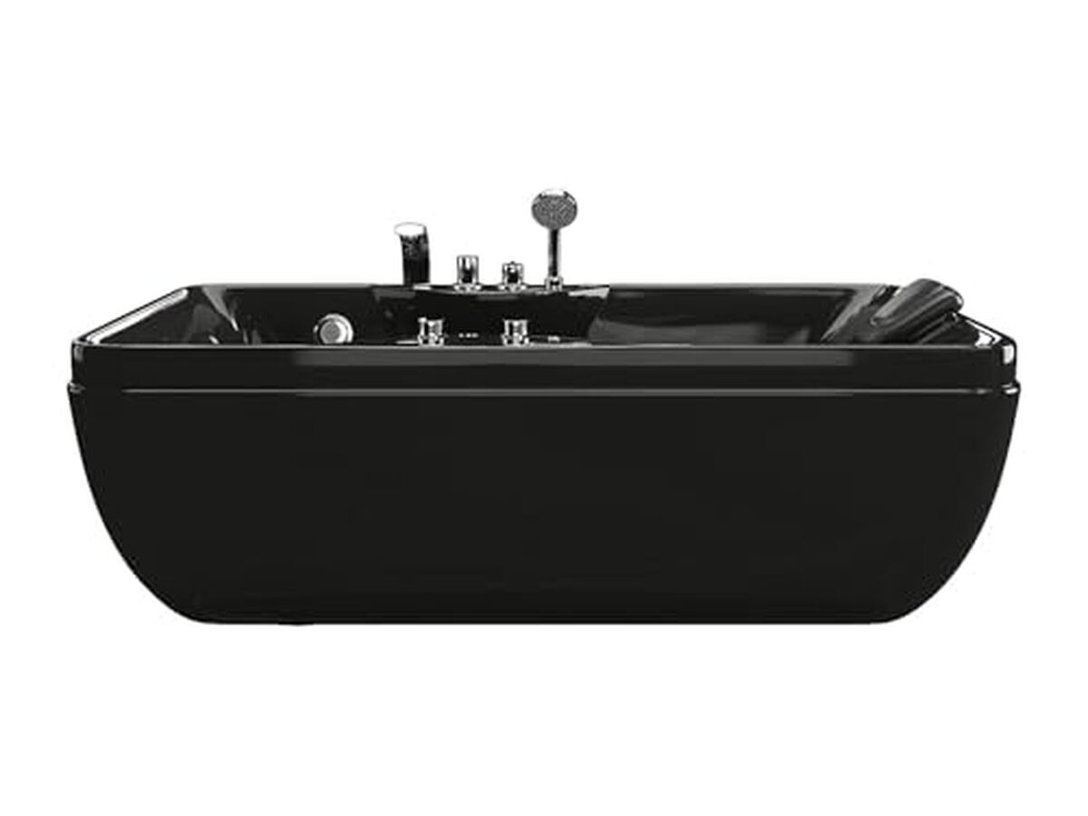 Test : baignoire balnéo noire Gavino 140L
